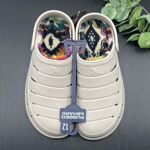 Men's Comfy Fuzzy Lined EVA Clogs Sandals Slippers Shoes Size 12